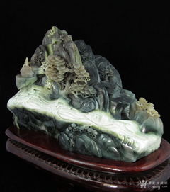 紫绿白俏雕巧夺天工，南阳独玉再现一帆风顺意境